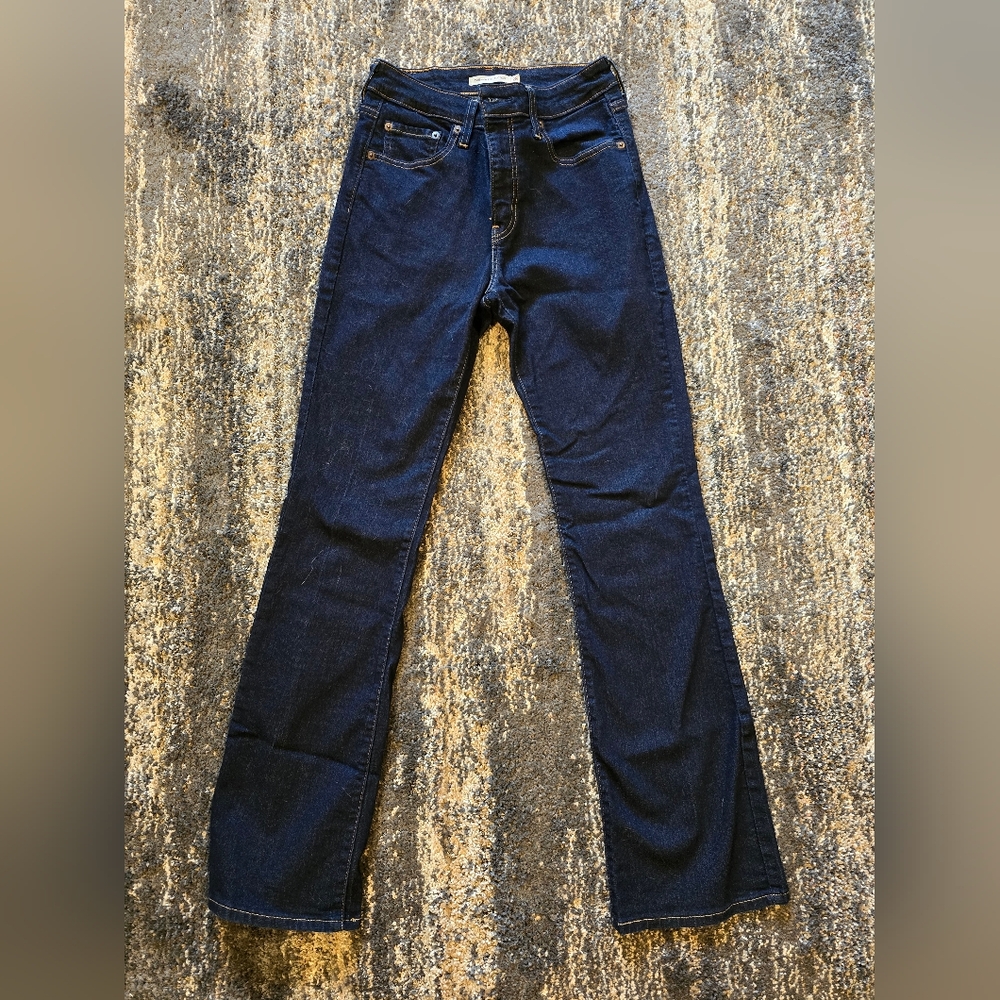 Levi's Women's Boot Cut Jeans - Dark Blue
